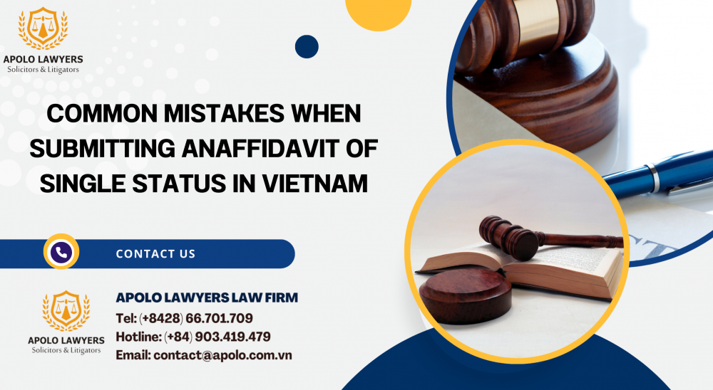 Common Mistakes When Submitting an Affidavit of Single Status in Vietnam