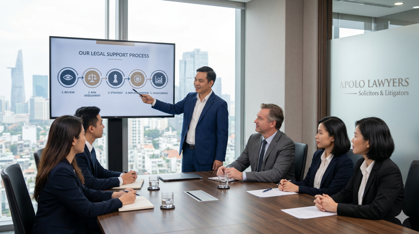 Professional legal consultation for a foreign-owned company in Vietnam